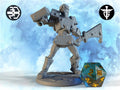 Gelatinous Cube Hunter Miniature | Twin Goddess Miniatures | Tabletop RPG Miniature | Roleplaying 3D Printed Fantasy Mini - 3DPrintDen