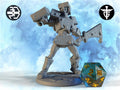 Gelatinous Cube Hunter Miniature | Twin Goddess Miniatures | Tabletop RPG Miniature | Roleplaying 3D Printed Fantasy Mini - 3DPrintDen