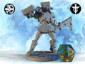 Gelatinous Cube Hunter Miniature | Twin Goddess Miniatures | Tabletop RPG Miniature | Roleplaying 3D Printed Fantasy Mini - 3DPrintDen