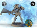 Gelatinous Cube Hunter Miniature | Twin Goddess Miniatures | Tabletop RPG Miniature | Roleplaying 3D Printed Fantasy Mini - 3DPrintDen