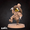 Duck Bard Miniature | Tabletop RPG Miniature | Bite the Bullet | Roleplaying 3D Printed Fantasy Mini - 3DPrintDen