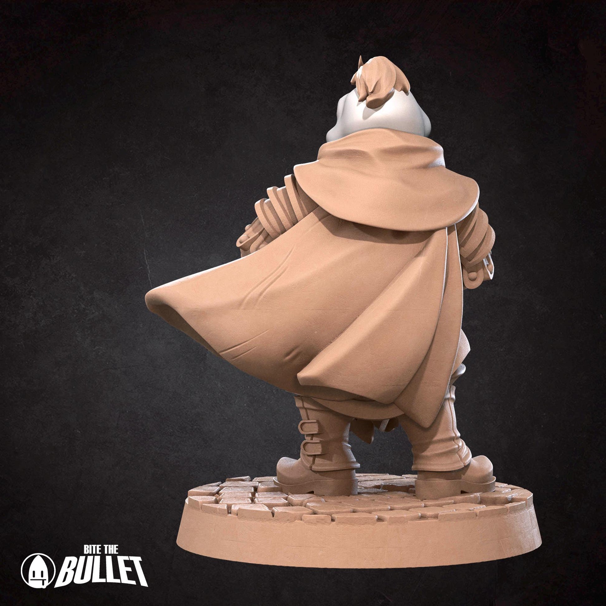 Duck Rogue Miniature | Tabletop RPG Miniature | Bite the Bullet | Roleplaying 3D Printed Fantasy Mini - 3DPrintDen