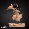 Female Dwarf Monk Miniature | Tabletop RPG Miniature | Bite the Bullet | Roleplaying 3D Printed Fantasy Mini - 3DPrintDen