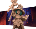 Female Gnome Wizard Miniature | Tabletop RPG Miniature | Bite the Bullet | Roleplaying 3D Printed Fantasy Mini - 3DPrintDen