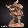 ThriKeen Assassin Miniature | Tabletop RPG Miniature | Bite the Bullet | Roleplaying 3D Printed Fantasy Mini - 3DPrintDen