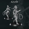 Amazon Miniature | Tabletop RPG Miniature | Galaad Miniatures | Roleplaying 3D Printed Fantasy Mini - 3DPrintDen