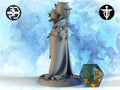 Goblin Queen Miniature | Twin Goddess Miniatures | Tabletop RPG Miniature | Roleplaying 3D Printed Fantasy Mini - 3DPrintDen