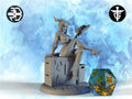 Female Succubus Teacher Miniature, Stacy | Twin Goddess Miniatures | Tabletop RPG Miniature | Roleplaying 3D Printed Fantasy Mini - 3DPrintDen