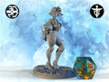 Female Elf Rogue Miniature, Knotta | Twin Goddess Miniatures | Tabletop RPG Miniature | Roleplaying 3D Printed Fantasy Mini - 3DPrintDen