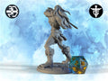Barbarian Miniature, Himbro | Twin Goddess Miniatures | Tabletop RPG Miniature | Roleplaying 3D Printed Fantasy Mini - 3DPrintDen