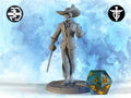 Warforged Swashbuckler Miniature | Twin Goddess Miniatures | Tabletop RPG Miniature | Roleplaying 3D Printed Fantasy Mini - 3DPrintDen