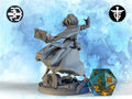 Female Wizard Miniature | Twin Goddess Miniatures | Tabletop RPG Miniature | Roleplaying 3D Printed Fantasy Mini - 3DPrintDen