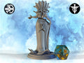 Female Illithid Miniature | Twin Goddess Miniatures | Tabletop RPG Miniature | Roleplaying 3D Printed Fantasy Mini - 3DPrintDen