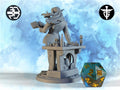 Elf Professor Miniature, Syiva | Twin Goddess Miniatures | Tabletop RPG Miniature | Roleplaying 3D Printed Fantasy Mini - 3DPrintDen