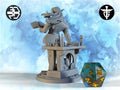 Elf Professor Miniature, Syiva | Twin Goddess Miniatures | Tabletop RPG Miniature | Roleplaying 3D Printed Fantasy Mini - 3DPrintDen