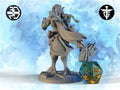Elf Paladin Miniature, Phaeden | Twin Goddess Miniatures | Tabletop RPG Miniature | Roleplaying 3D Printed Fantasy Mini - 3DPrintDen