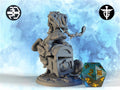 Female Goblin Wizard Miniature | Twin Goddess Miniatures | Tabletop RPG Miniature | Roleplaying 3D Printed Fantasy Mini - 3DPrintDen