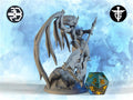 Aasimar Paladin | Twin Goddess Miniatures | Tabletop RPG Miniature | Roleplaying 3D Printed Fantasy Mini - 3DPrintDen