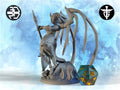 Aasimar Paladin | Twin Goddess Miniatures | Tabletop RPG Miniature | Roleplaying 3D Printed Fantasy Mini - 3DPrintDen