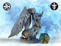 Aasimar Paladin | Twin Goddess Miniatures | Tabletop RPG Miniature | Roleplaying 3D Printed Fantasy Mini - 3DPrintDen