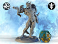 Tiefling Mummy Miniature, Styx | Twin Goddess Miniatures | Tabletop RPG Miniature | Roleplaying 3D Printed Fantasy Mini - 3DPrintDen