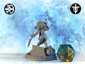 Female Goblin Mummy Miniature | Twin Goddess Miniatures | Tabletop RPG Miniature | Roleplaying 3D Printed Fantasy Mini - 3DPrintDen