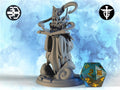 Cat Lich Miniature | Twin Goddess Miniatures | Tabletop RPG Miniature | Roleplaying 3D Printed Fantasy Mini - 3DPrintDen