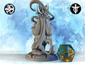 Cat Lich Miniature | Twin Goddess Miniatures | Tabletop RPG Miniature | Roleplaying 3D Printed Fantasy Mini - 3DPrintDen
