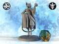 Cat Miniature, Mortimer | Twin Goddess Miniatures | Tabletop RPG Miniature | Roleplaying 3D Printed Fantasy Mini - 3DPrintDen