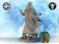 Sorcerer Miniature, Voltaire | Twin Goddess Miniatures | Tabletop RPG Miniature | Roleplaying 3D Printed Fantasy Mini - 3DPrintDen