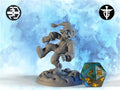 Christmas Elf Miniature, Rorg | Twin Goddess Miniatures | Tabletop RPG Miniature | Roleplaying 3D Printed Fantasy Mini - 3DPrintDen