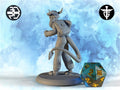 Succubus Student Miniature | Twin Goddess Miniatures | Tabletop RPG Miniature | Roleplaying 3D Printed Fantasy Mini - 3DPrintDen