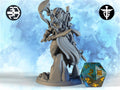 Female Exodite Miniature | Twin Goddess Miniatures | Tabletop RPG Miniature | Roleplaying 3D Printed Fantasy Mini - 3DPrintDen