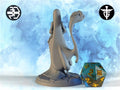 Female Slime Maker Miniature, Lady Visc | Twin Goddess Miniatures | Tabletop RPG Miniature | Roleplaying 3D Printed Fantasy Mini - 3DPrintDen