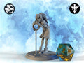 Female Mage Miniature, Arielle | Twin Goddess Miniatures | Tabletop RPG Miniature | Roleplaying 3D Printed Fantasy Mini - 3DPrintDen