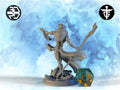 Orc Warlock Miniature | Twin Goddess Miniatures | Tabletop RPG Miniature | Roleplaying 3D Printed Fantasy Mini - 3DPrintDen