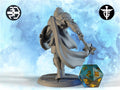 Orc Cleric Miniature, Denthir | Twin Goddess Miniatures | Tabletop RPG Miniature | Roleplaying 3D Printed Fantasy Mini - 3DPrintDen