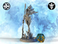Ice Golem Miniature | Twin Goddess Miniatures | Tabletop RPG Miniature | Roleplaying 3D Printed Fantasy Mini - 3DPrintDen