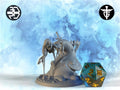 Slime Girl Miniature | Twin Goddess Miniatures | Tabletop RPG Miniature | Roleplaying 3D Printed Fantasy Mini - 3DPrintDen