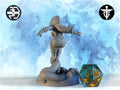 Female Mimic Rogue Miniature | Twin Goddess Miniatures | Tabletop RPG Miniature | Roleplaying 3D Printed Fantasy Mini - 3DPrintDen