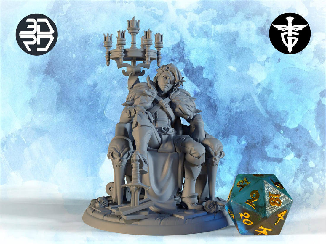 Love Bandit Miniature, Swif Bigdagger | Twin Goddess Miniatures | Tabletop RPG Miniature | Roleplaying 3D Printed Fantasy Mini - 3DPrintDen