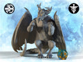 Dragon Accountant Miniature | Twin Goddess Miniatures | Tabletop RPG Miniature | Roleplaying 3D Printed Fantasy Mini - 3DPrintDen