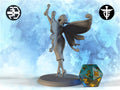 Fairy Secretary Miniature | Twin Goddess Miniatures | Tabletop RPG Miniature | Roleplaying 3D Printed Fantasy Mini - 3DPrintDen