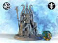 Elf Queen Miniature | Twin Goddess Miniatures | Tabletop RPG Miniature | Roleplaying 3D Printed Fantasy Mini - 3DPrintDen
