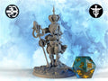 Goblin Queen Miniature | Twin Goddess Miniatures | Tabletop RPG Miniature | Roleplaying 3D Printed Fantasy Mini - 3DPrintDen