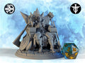Orc Queen Miniature | Twin Goddess Miniatures | Tabletop RPG Miniature | Roleplaying 3D Printed Fantasy Mini - 3DPrintDen