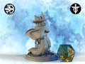 Fox Sheriff Miniature, Leon | Twin Goddess Miniatures | Tabletop RPG Miniature | Roleplaying 3D Printed Fantasy Mini - 3DPrintDen