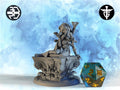 Medusa Miniature | Twin Goddess Miniatures | Tabletop RPG Miniature | Roleplaying 3D Printed Fantasy Mini - 3DPrintDen