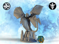 Harpy Miniature | Twin Goddess Miniatures | Tabletop RPG Miniature | Roleplaying 3D Printed Fantasy Mini - 3DPrintDen
