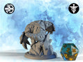 Pangolin Fighter Miniature, Pardoon | Twin Goddess Miniatures | Tabletop RPG Miniature | Roleplaying 3D Printed Fantasy Mini - 3DPrintDen